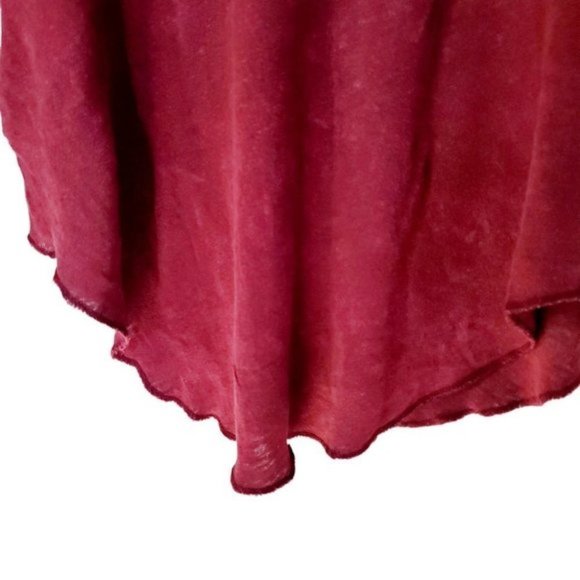 FREE people casual solid summer red pullover women's tops size XS - Picture 8 of 10